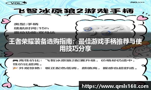 王者荣耀装备选购指南：最佳游戏手柄推荐与使用技巧分享